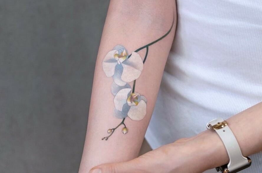 Floral Arm by Howard Bell (PORTLAND) : Tattoos