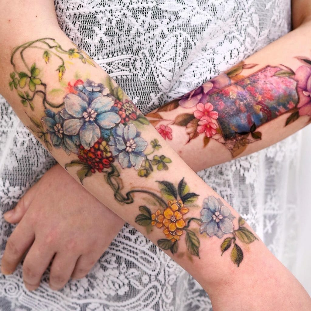 Flowers Self Love Tattoo