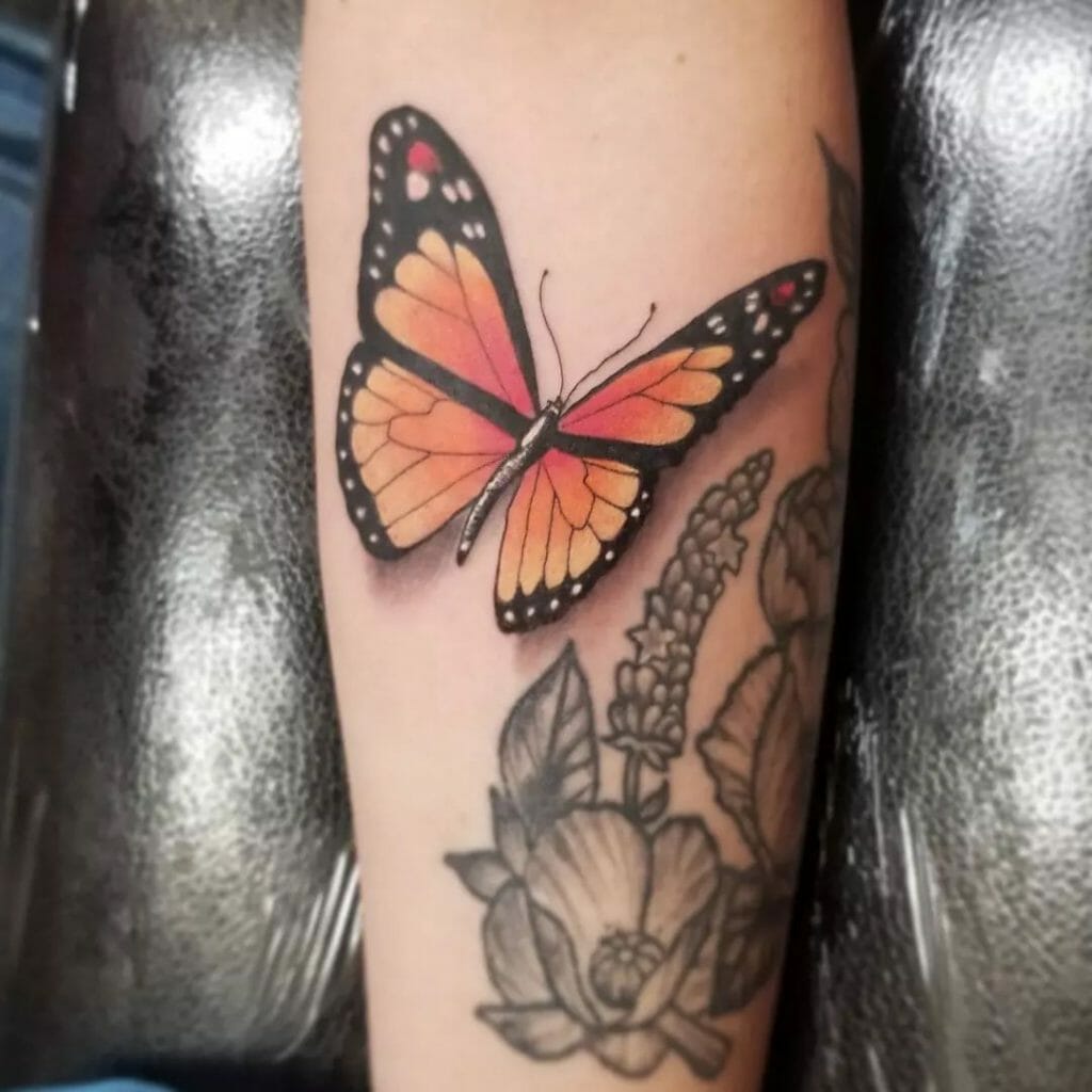 Forearm Butterfly Tattoo For Girls ideas