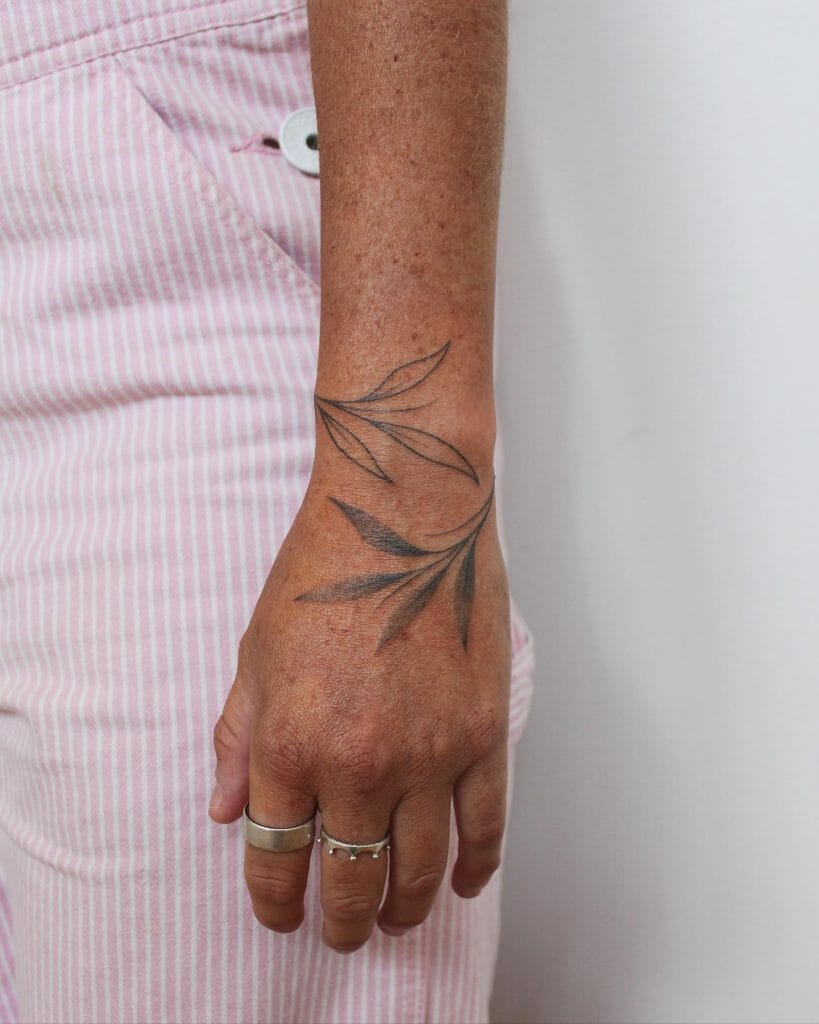 Forearm Wrap-around Tattoo