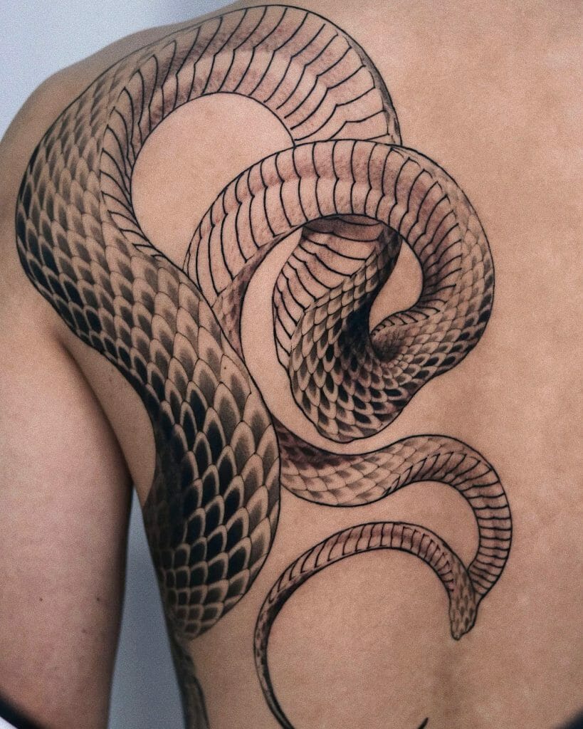 Full Body Japanese Snake Tattoo Designs ideas