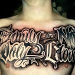 Gothic Tattoo Number Fonts ideas