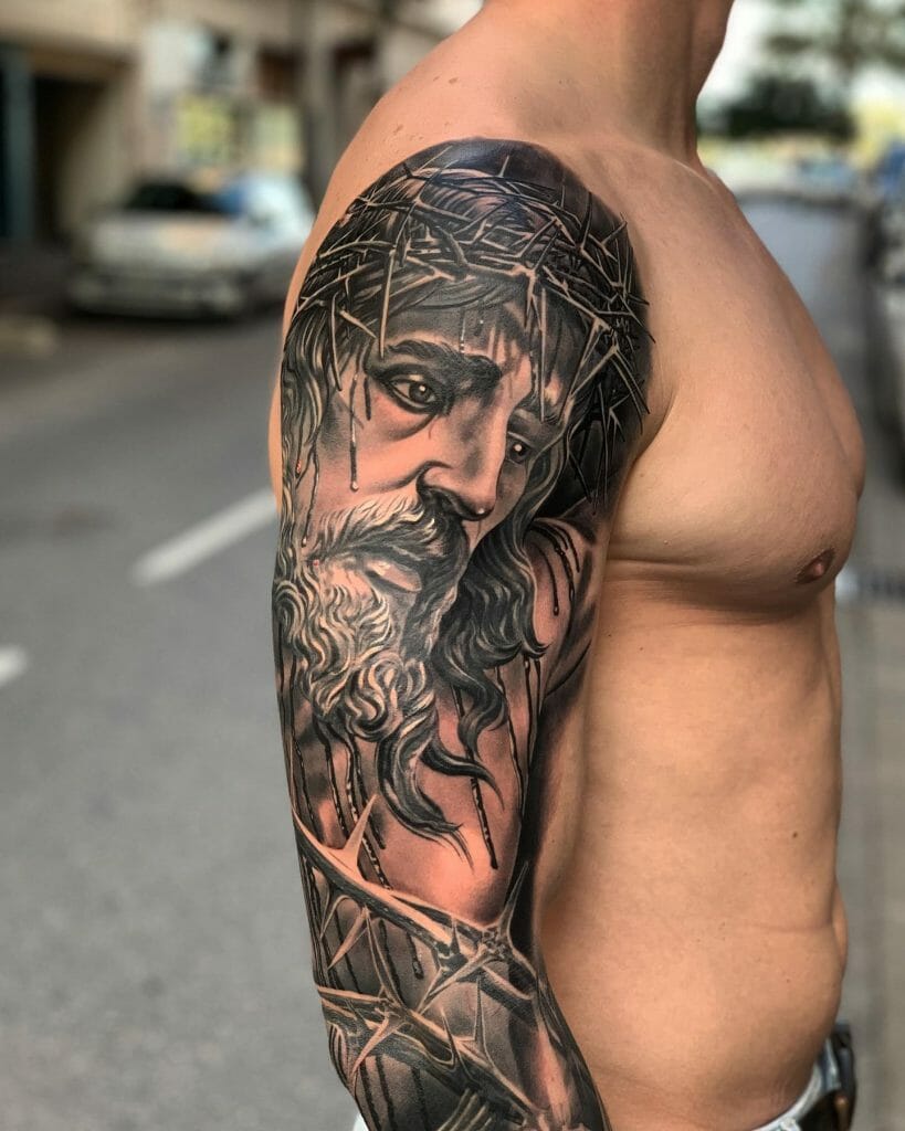 Jesus Christ Faith Tattoo