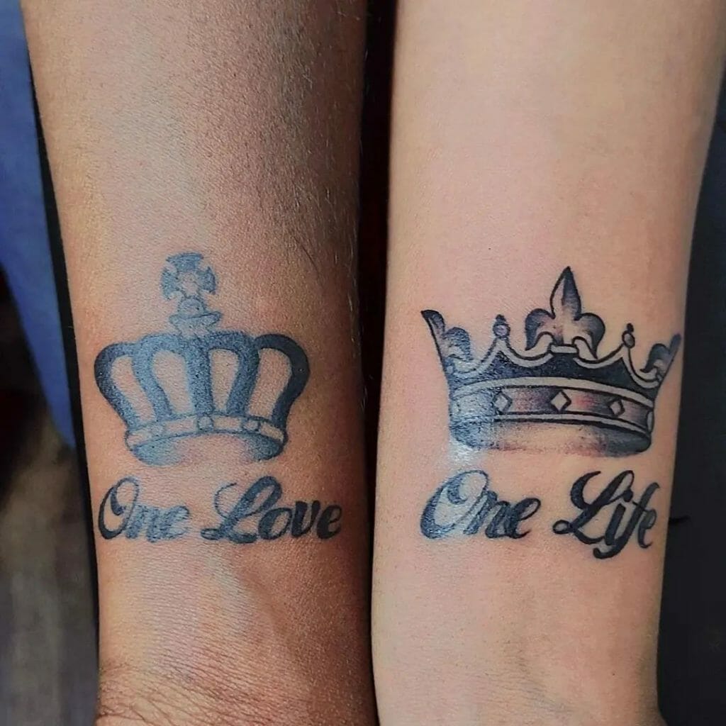 Egyptian King And Queen Tattoo