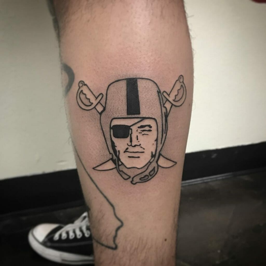 Las Vegas Raiders Tattoo
