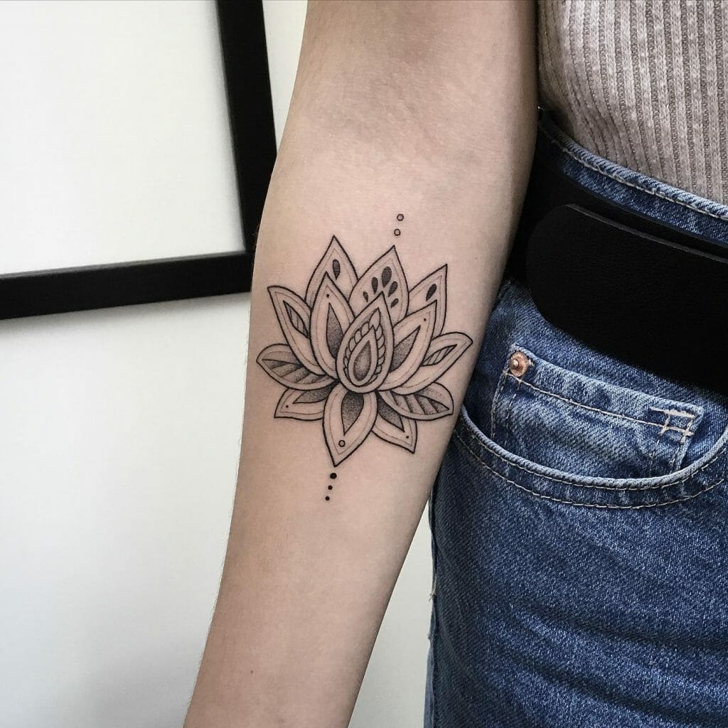 Lotus Mandala Tattoo
