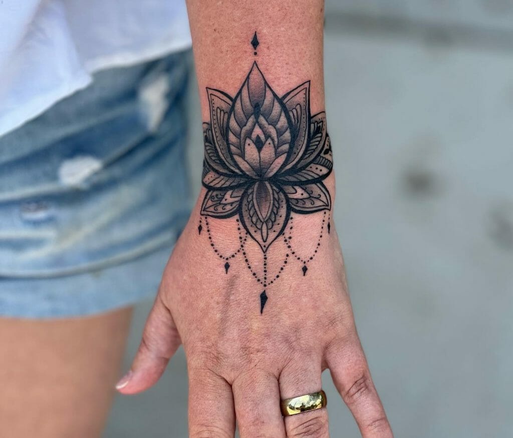 Lotus Mandala Tattoos