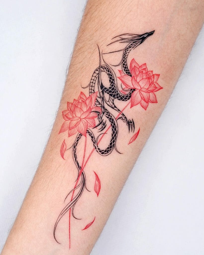 Lotus flower tattoos