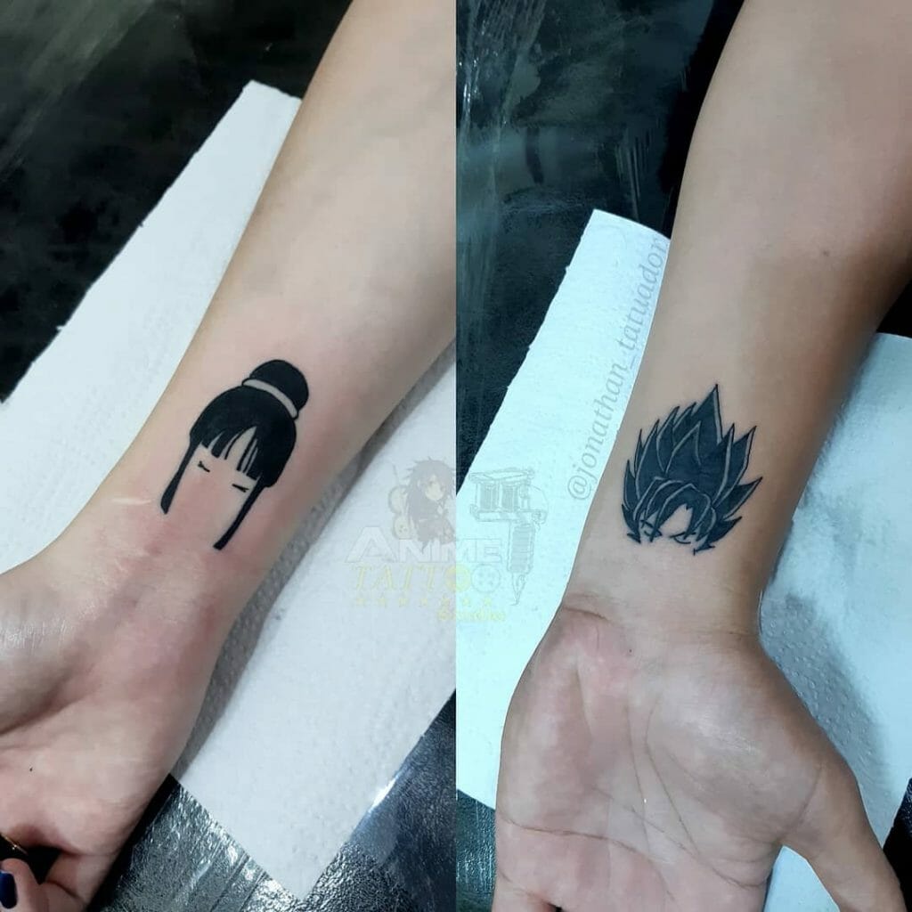 Matching Anime Tattoos