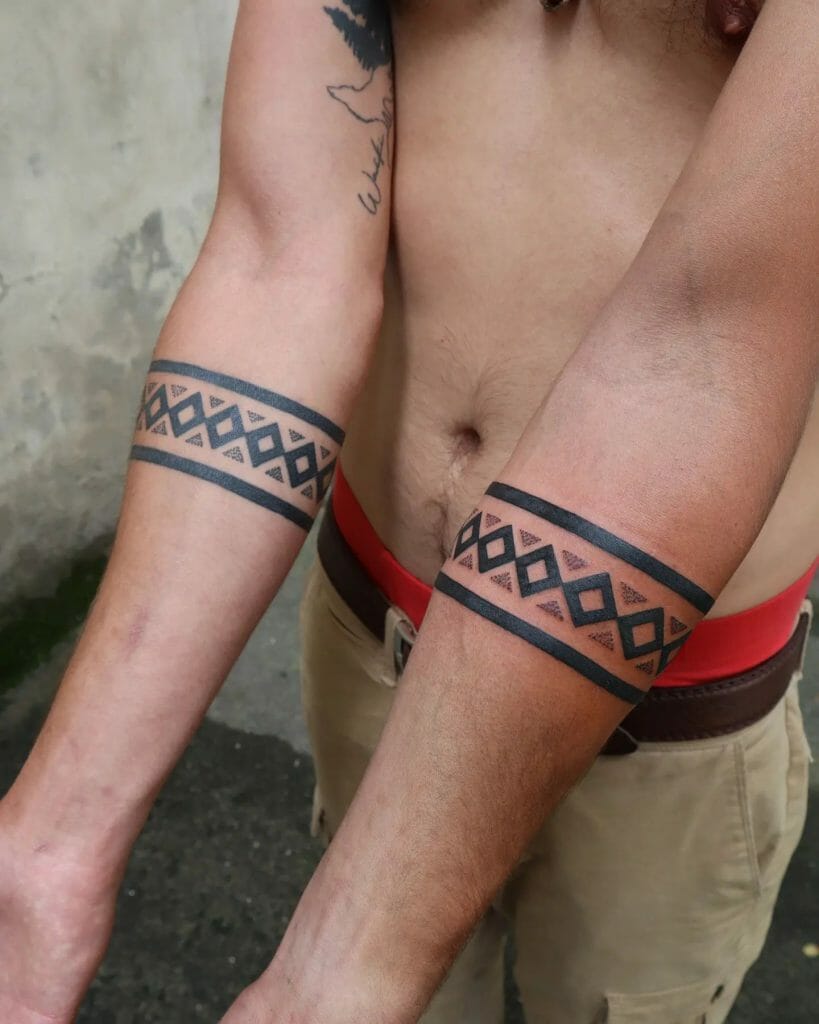 Matching Bracelet Tattoos