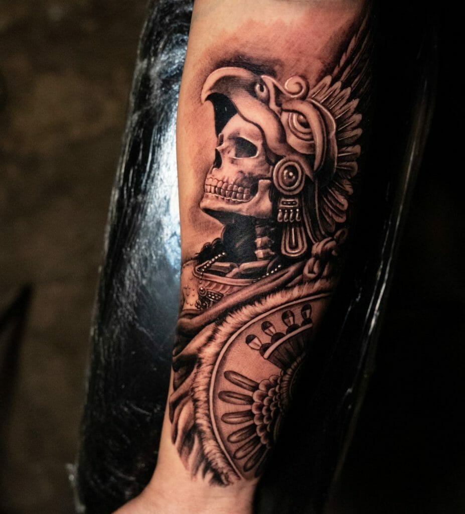 Meaningful Aztec Tattoos Ideas