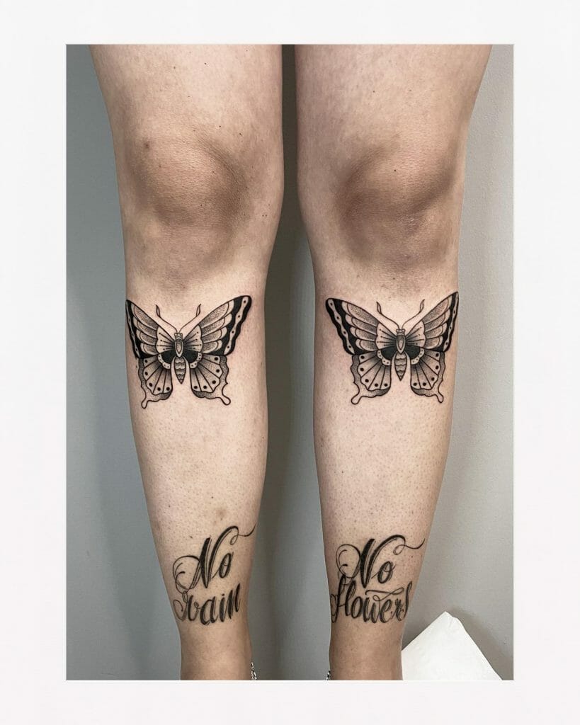 Melting Butterfly Tattoos