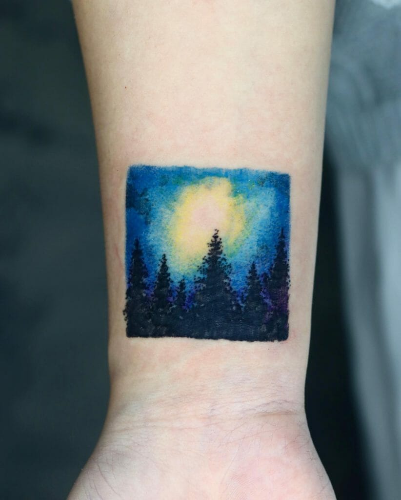 Night Sky Cover-Up Tattoo Ink