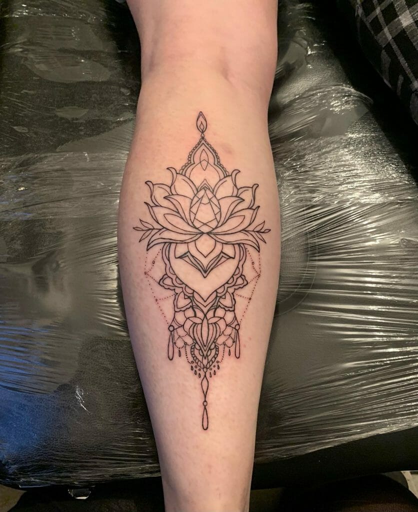 Lotus Flower Mandala Tattoo