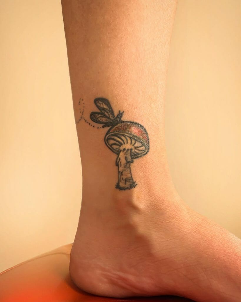 Psychedelic Mushroom Tattoos