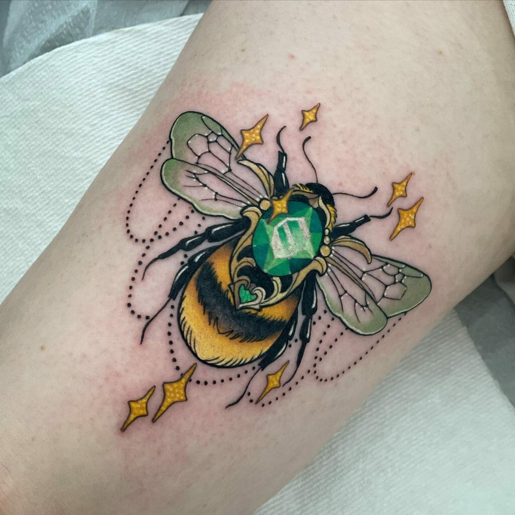 Queen Bee Tattoo Idea