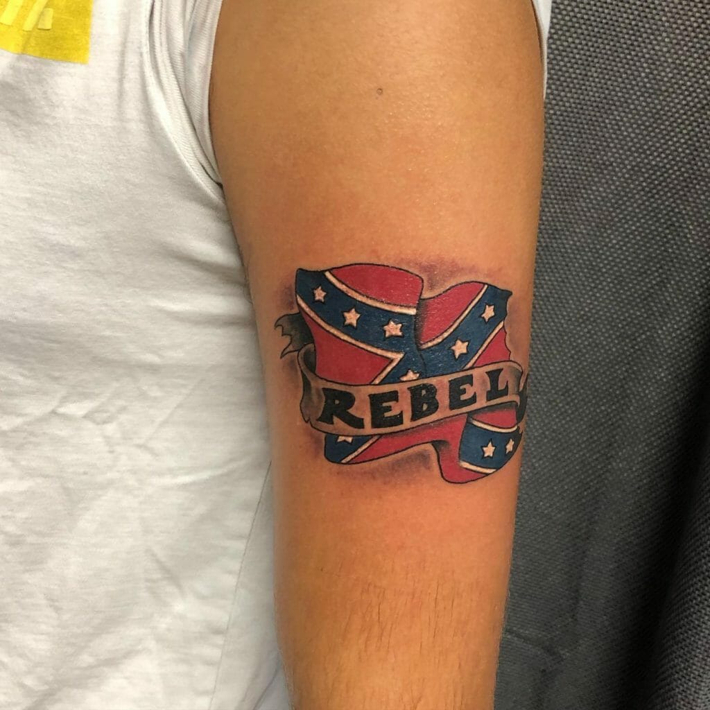 Rebel Flag Tattoo