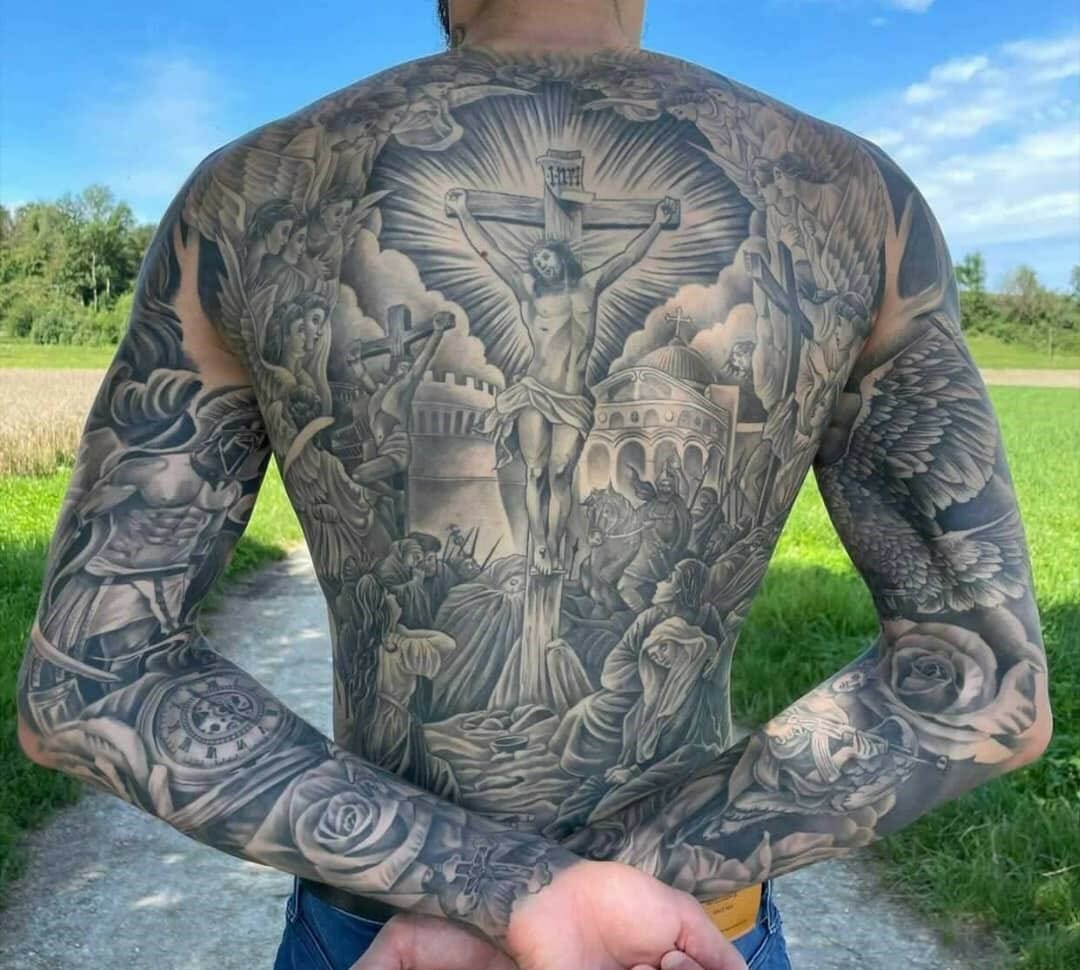 101 Best Religious Tattoo Drawings That Will Blow Your Mind! Outsons