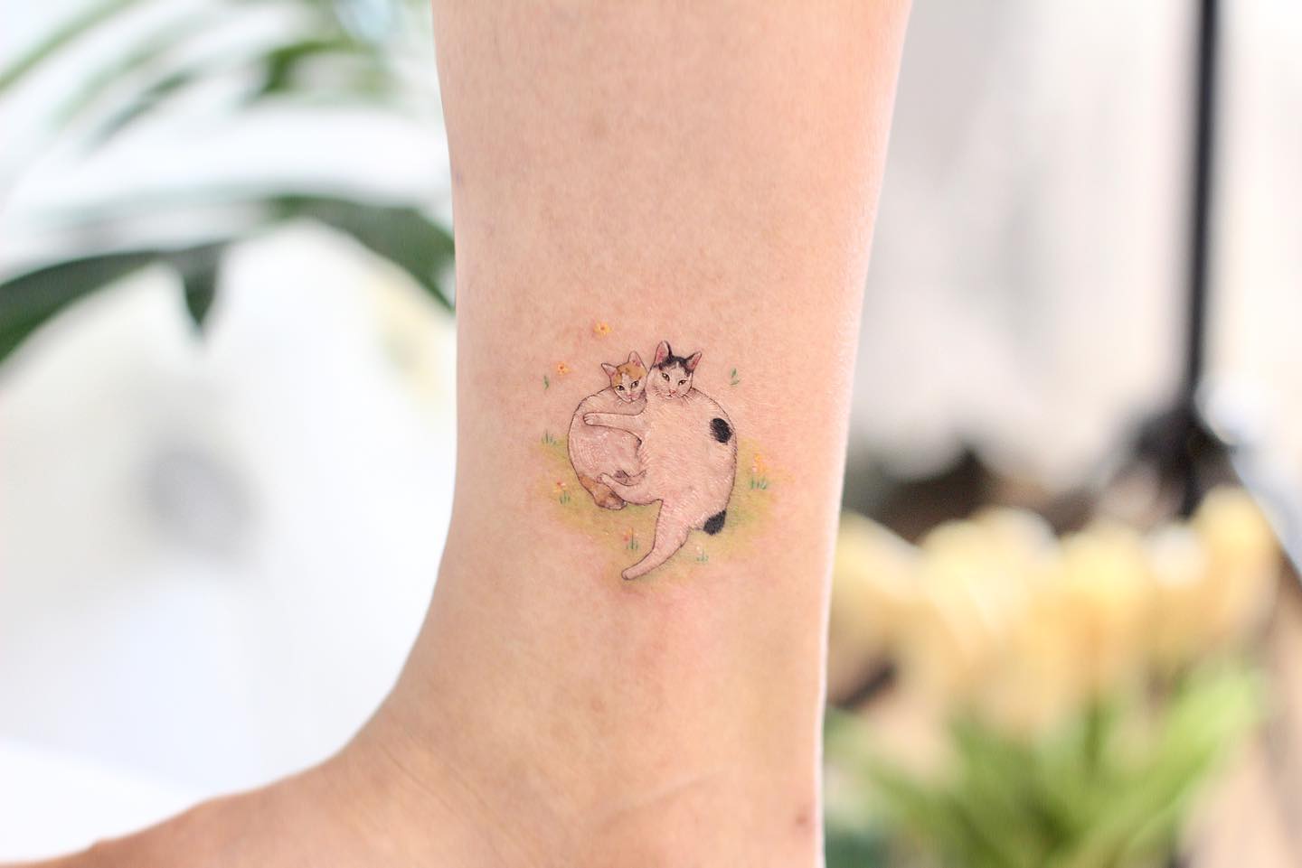 16 Cute cat tattoo ideas 2022 for the cat lover  Lily Fashion Style