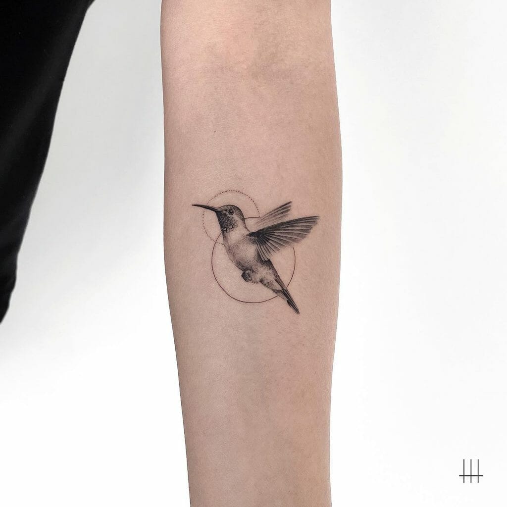 Small Hummingbird Tattoo