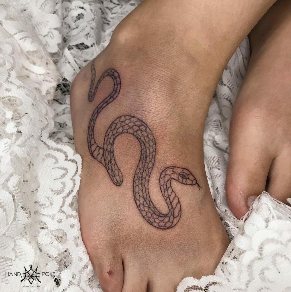 Snake Drawing Tattoo ideas