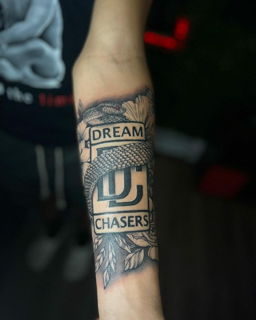 Snake Dream Chaser Tattoo
