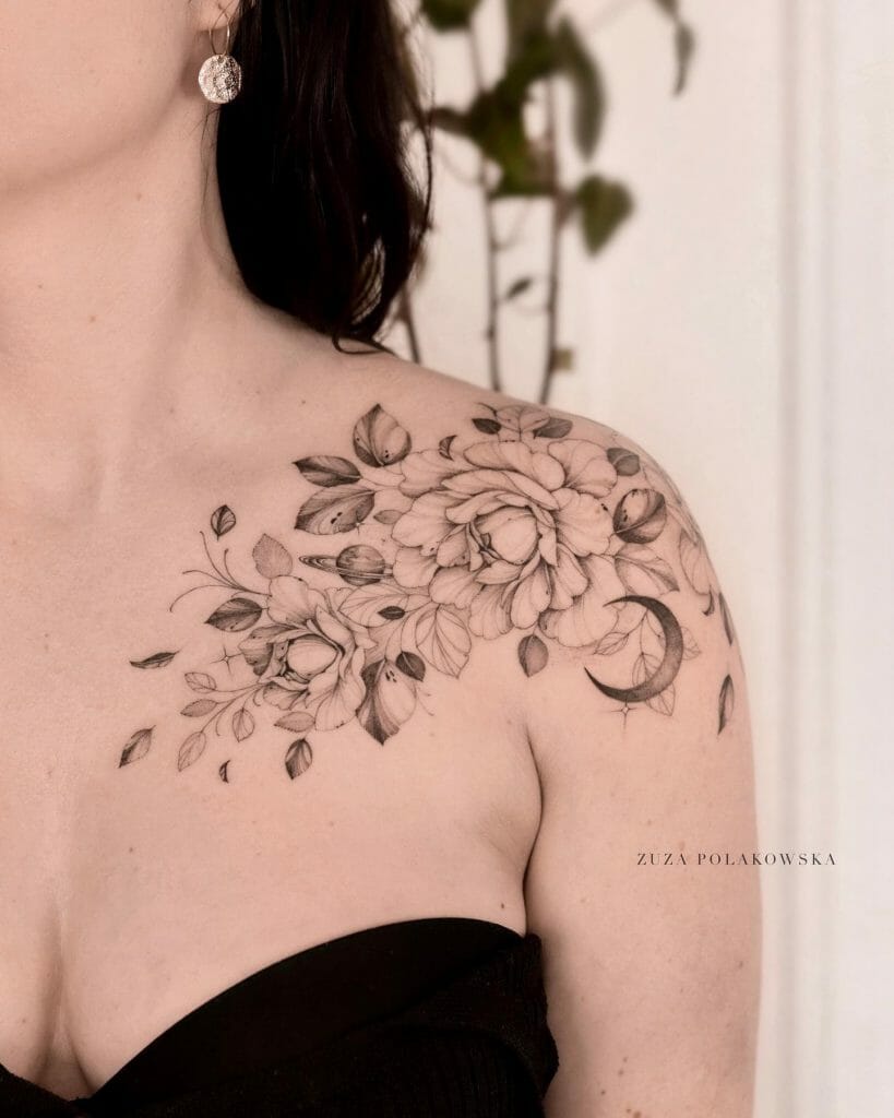 Stunning Collarbone Tattoo Ideas For Your First Tattoo