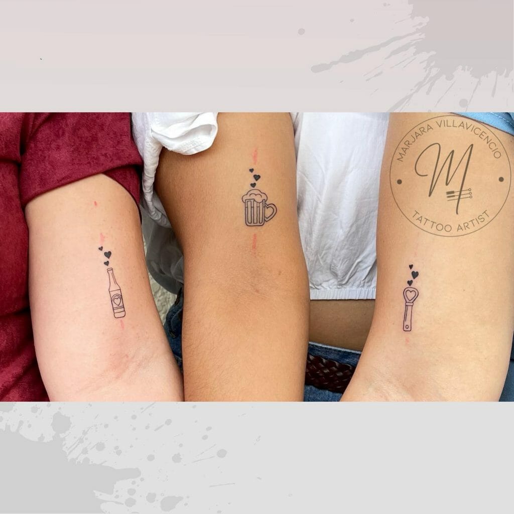 Tattoo Ideas For 3 Best Friends