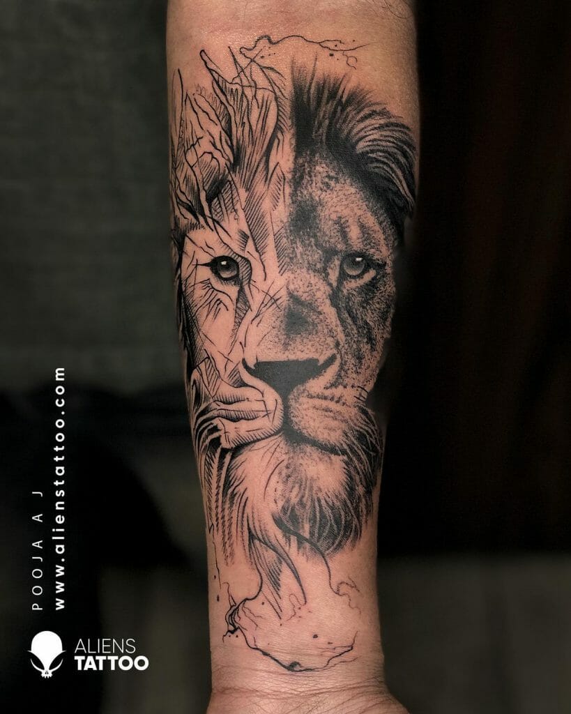 The Lion Medley Tattoo