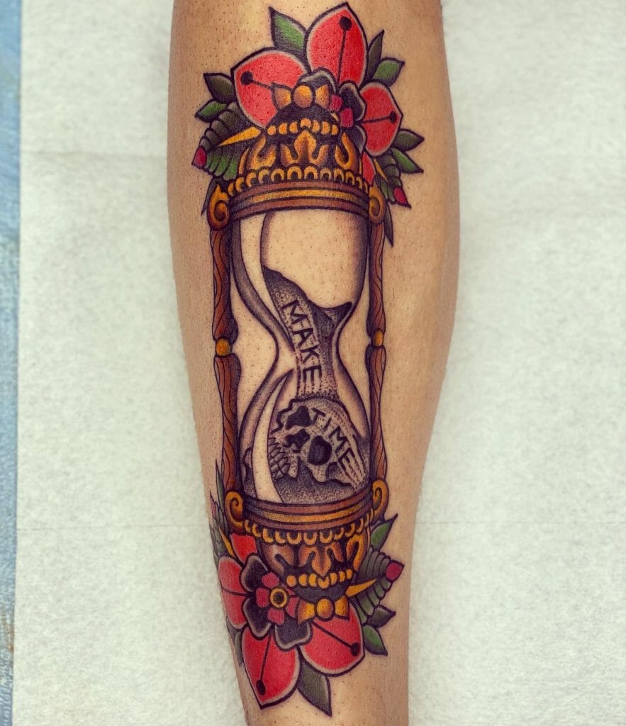 Traditional Hourglass Tattoo