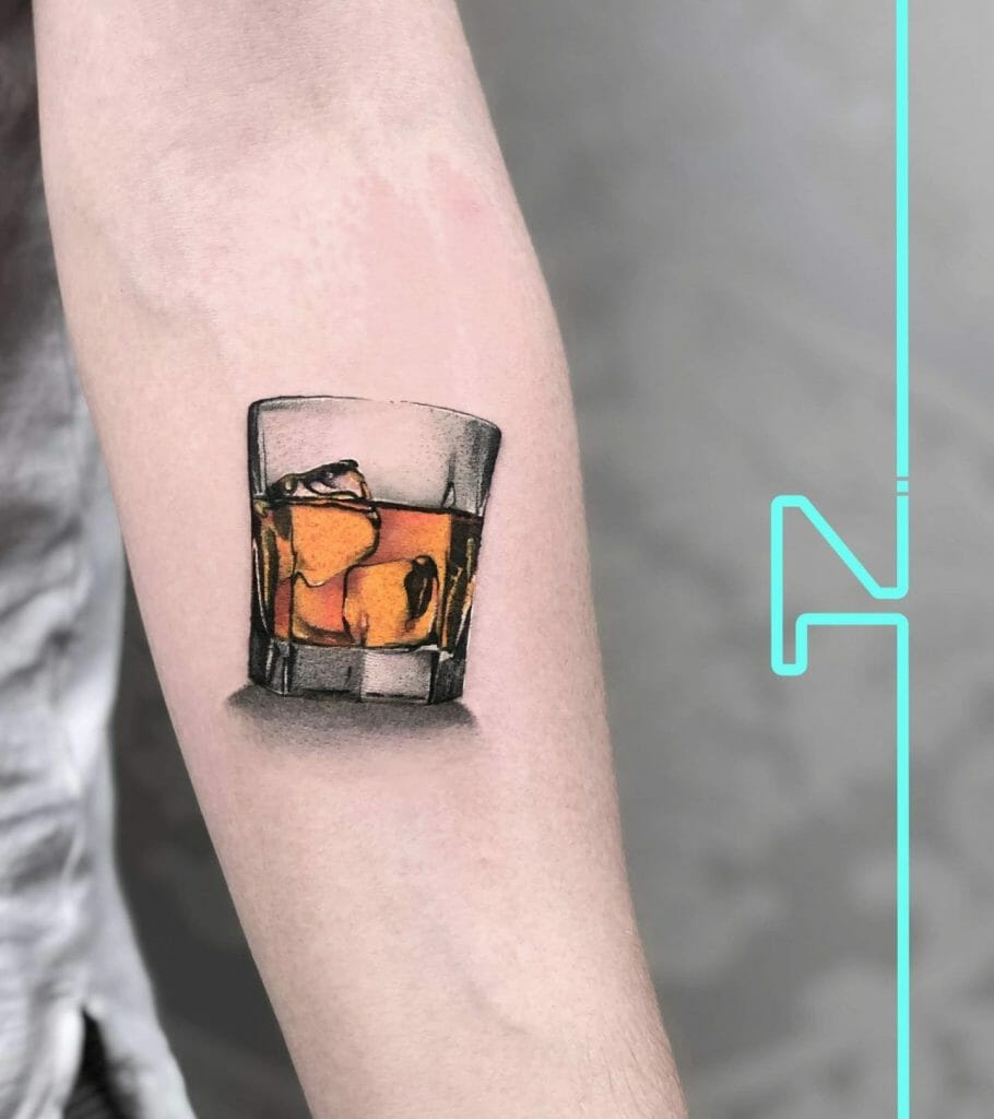Whiskey And Ice Tattoo
