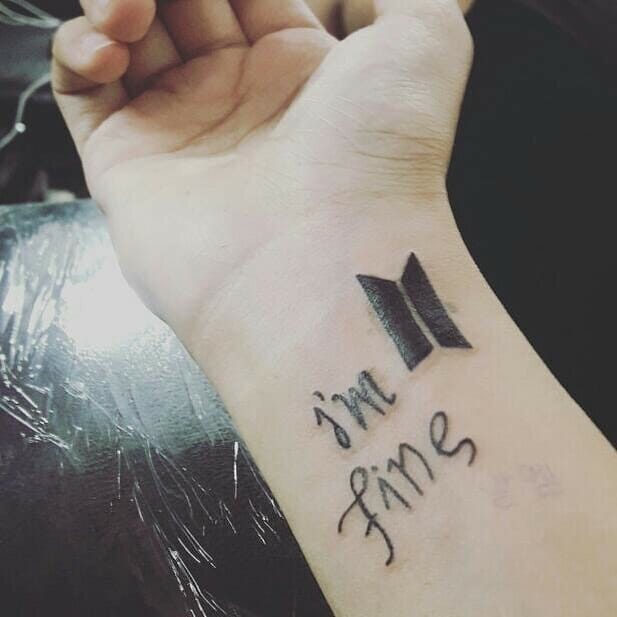 Wrist Im Fine Save Me Tattoo