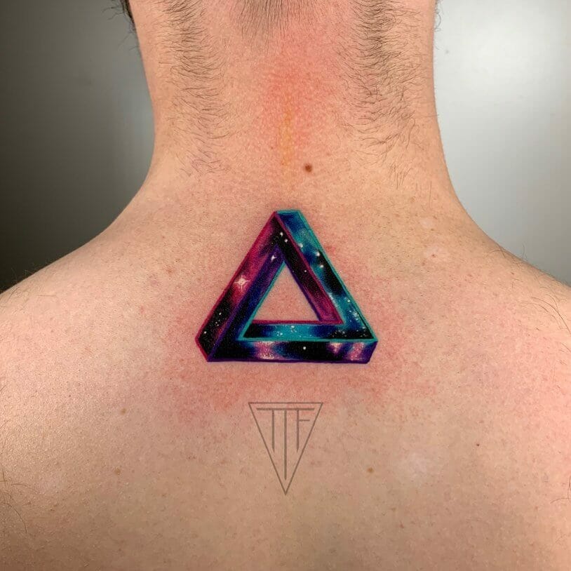 The Galaxy Impossible Triangle Tattoo
