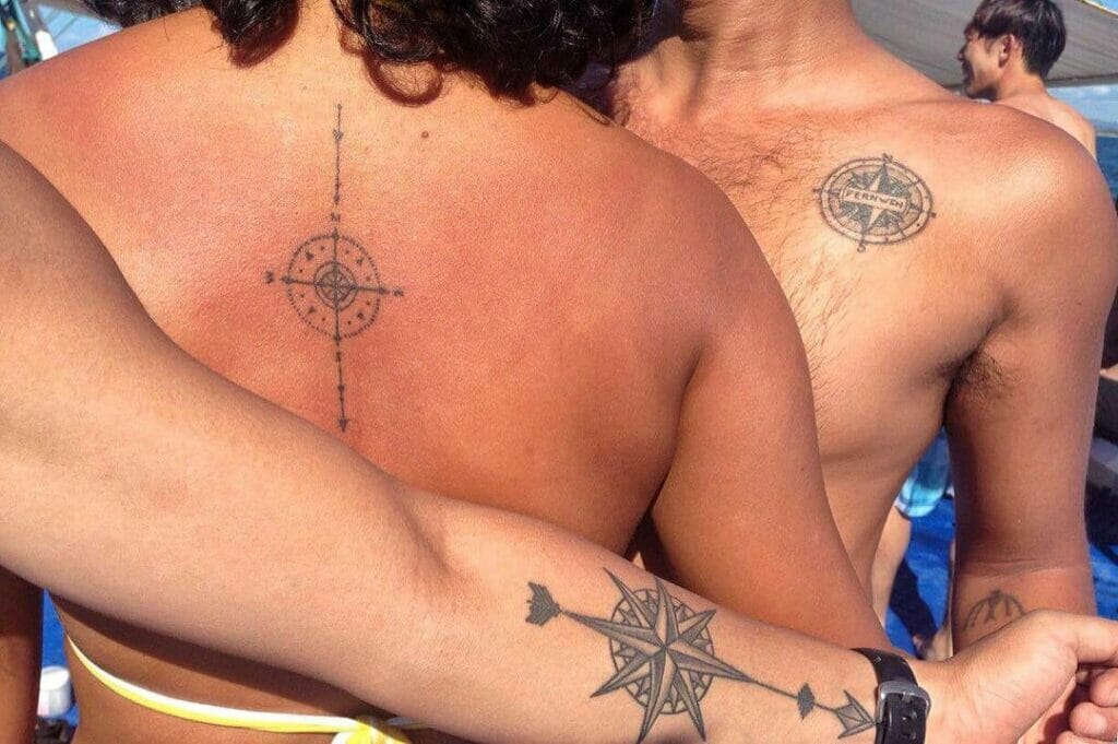 The Compass Arrow Tattoo