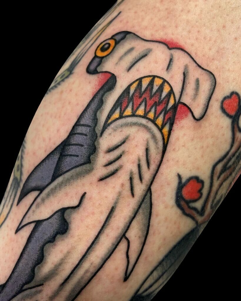 Popular Hammerhead Shark Tattoos