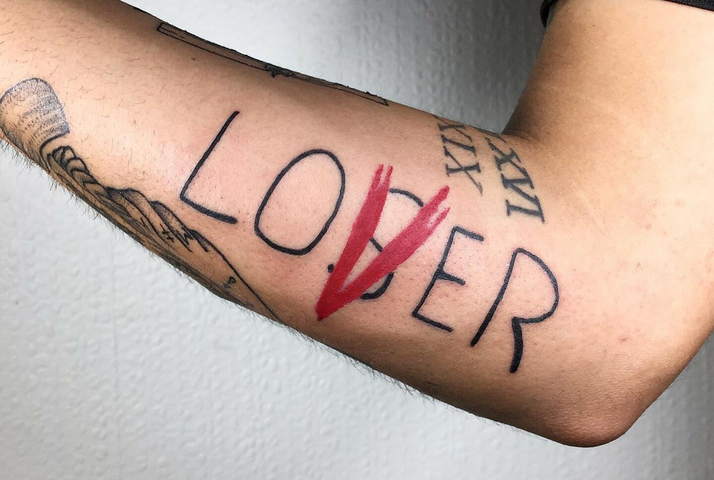 Loser Temporary Tattoo Sticker - OhMyTat