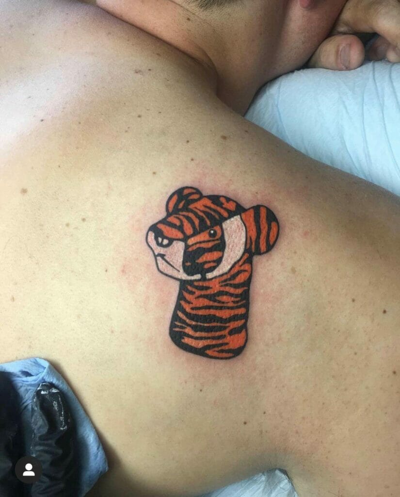 Tiger Golf Tattoos