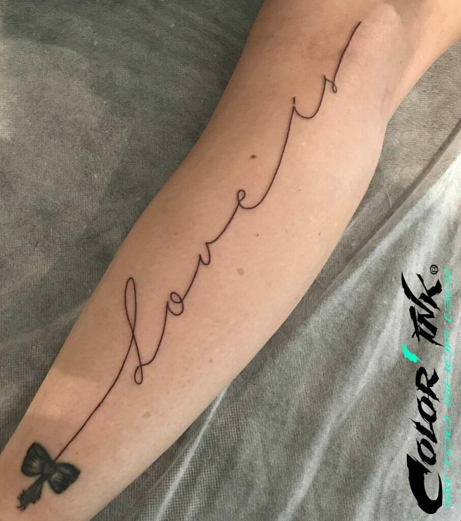 Tattoo One Line
