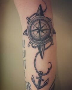 101 Best Compass Anchor Tattoo Ideas That Will Blow Your Mind! - Outsons