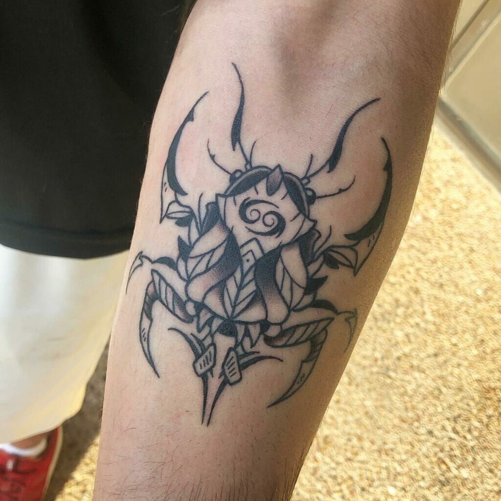Cancer Zodiac Tattoo
