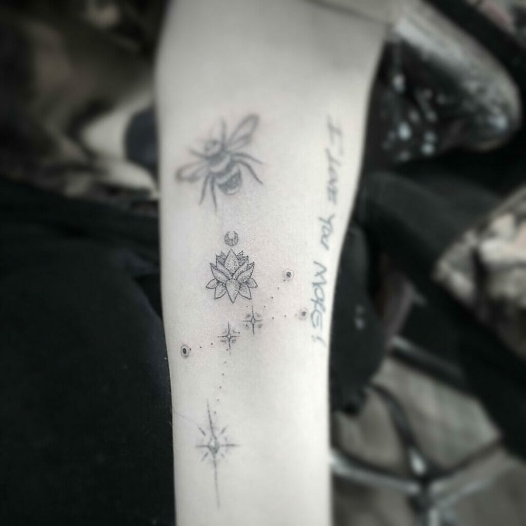 Small Lotus Flower Tattoo Designs