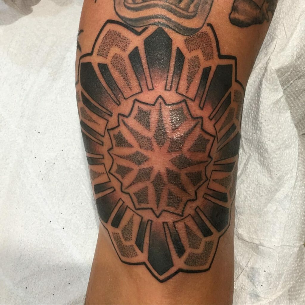 Filipino Sun Tattoo