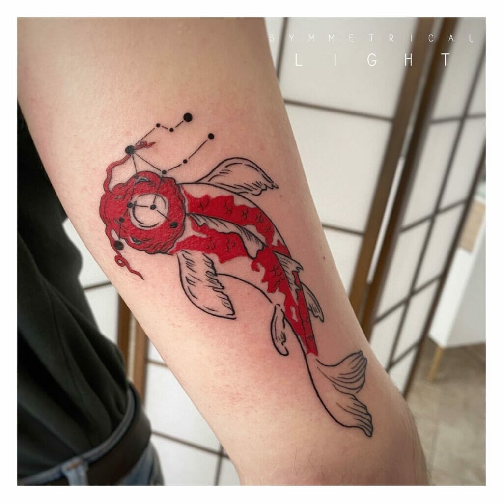 Coy Fish Tattoo