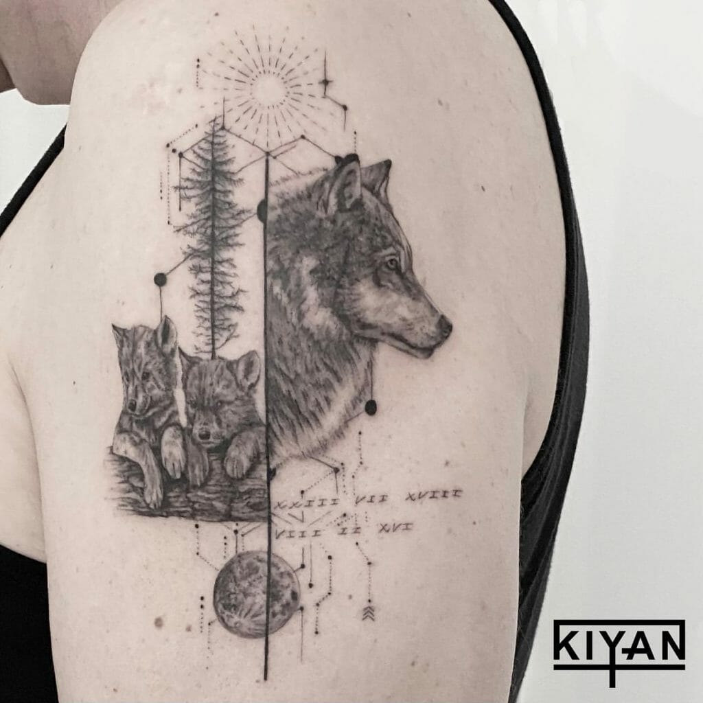 Tattoo Design On Upper Arm