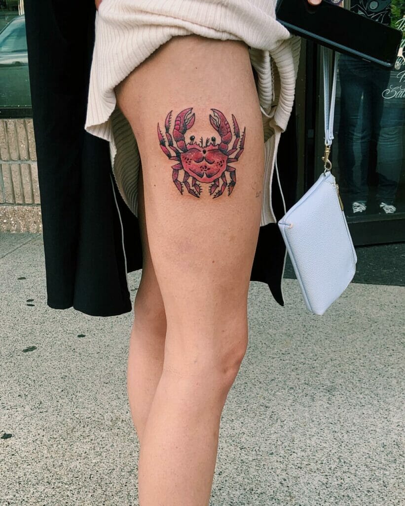 Cancer Zodiac Tattoo