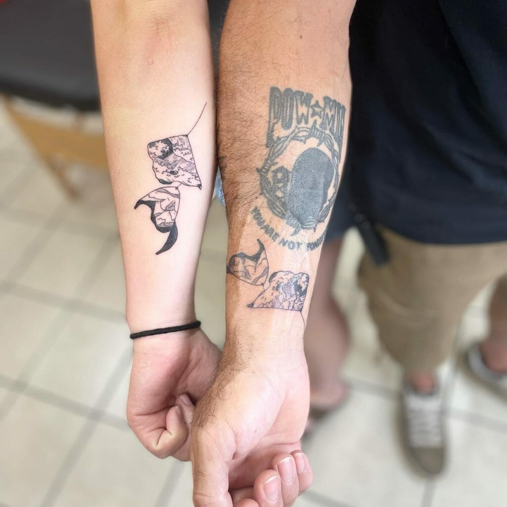 father and daughter tattoo