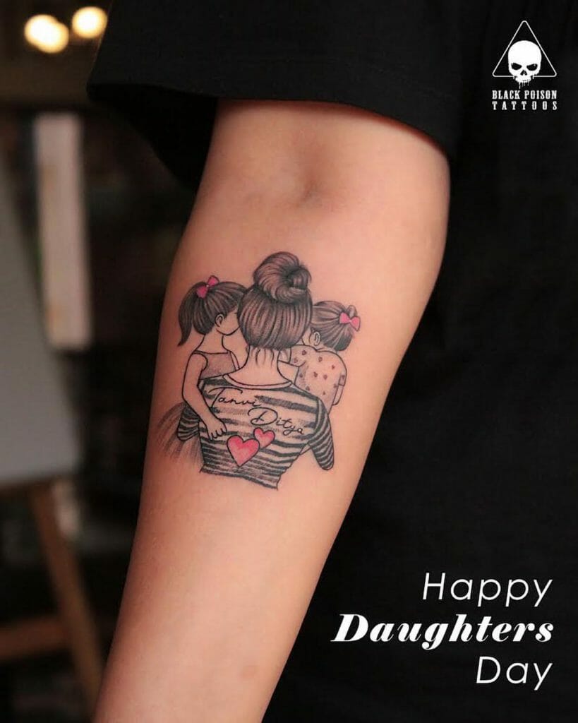 like mother like daughter tattoo