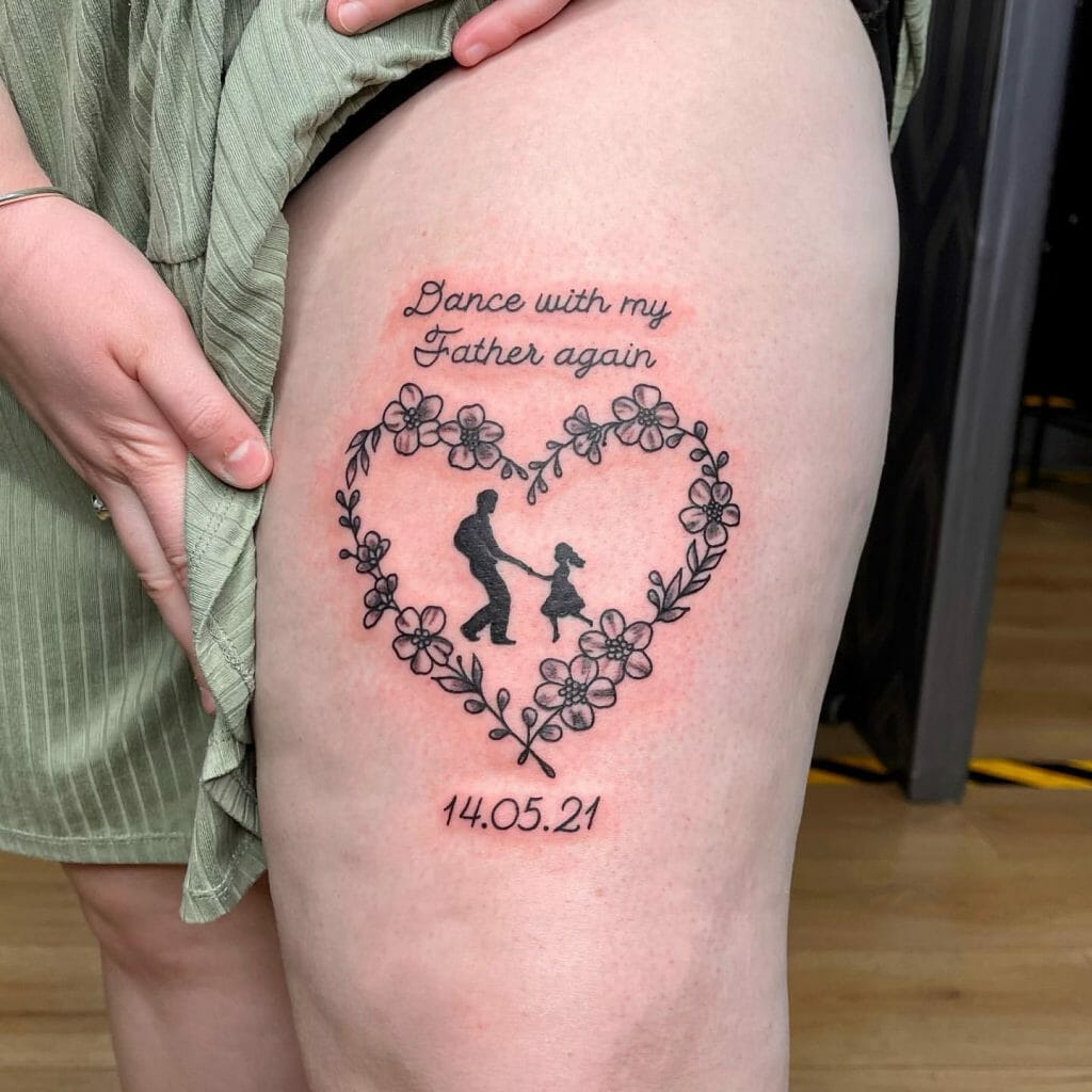 Father Tattoo For Daughter