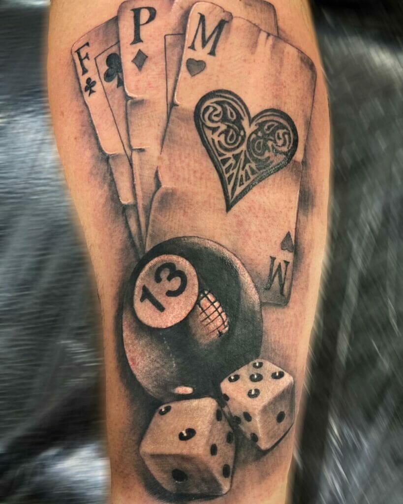 Lifes A Gamble Tattoo