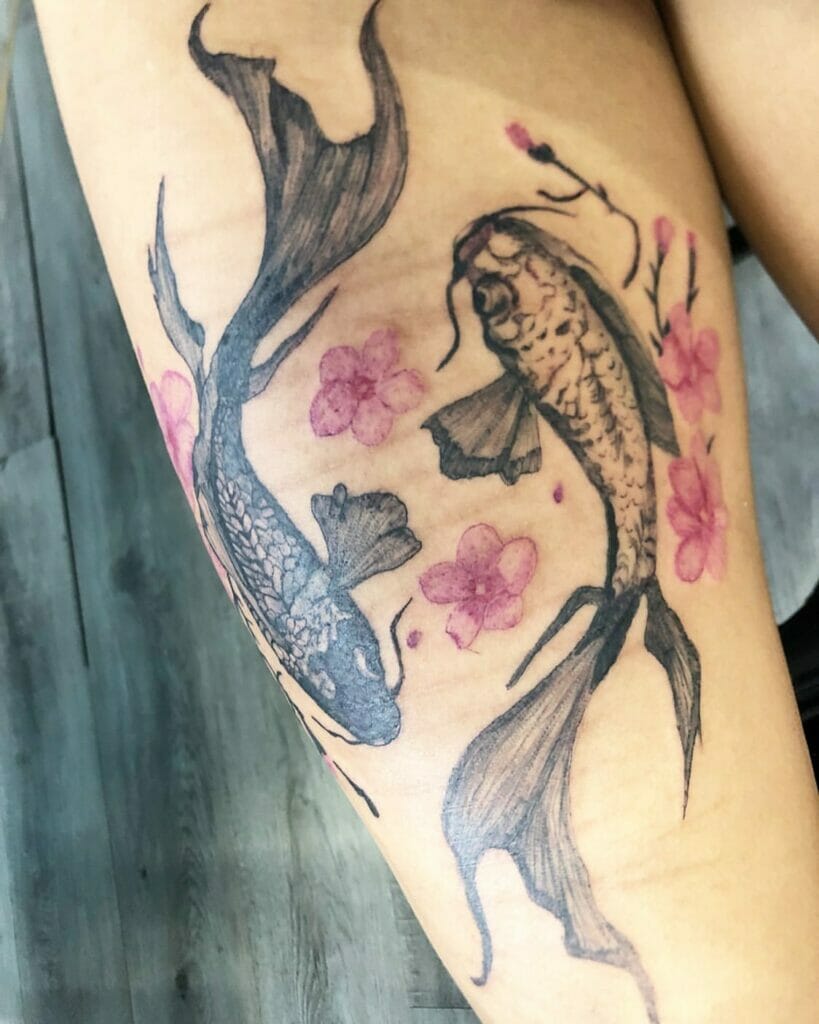 Coy Fish Tattoo